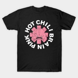 Pink hot chili brain T-Shirt